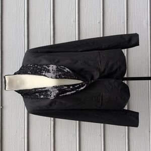 NWT Forever 21 Black Blazer | Sequin Lapel Black Blazer